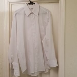 Karl Knox white dress shirt